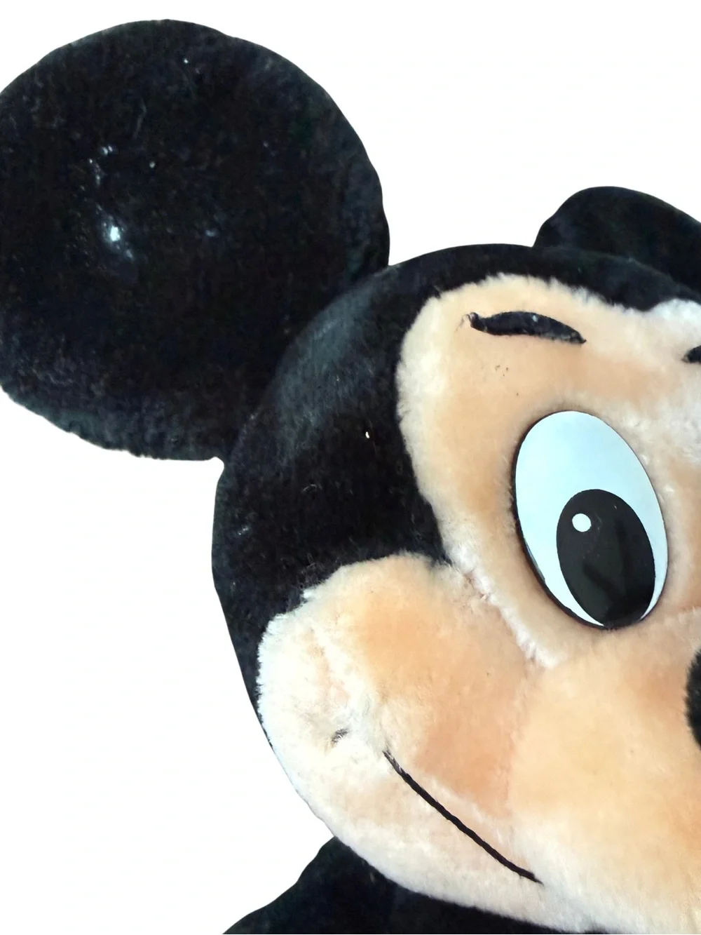 Vintage Disney Mickey Mouse Plush Canasa Korea Disneyland Walt Disney World